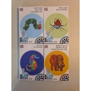 NEW Moonlite World Of Eric Carle Story Reels 4 Piece Set